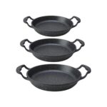 Mobaş 3'lü Döküm Granit Sahan Seti