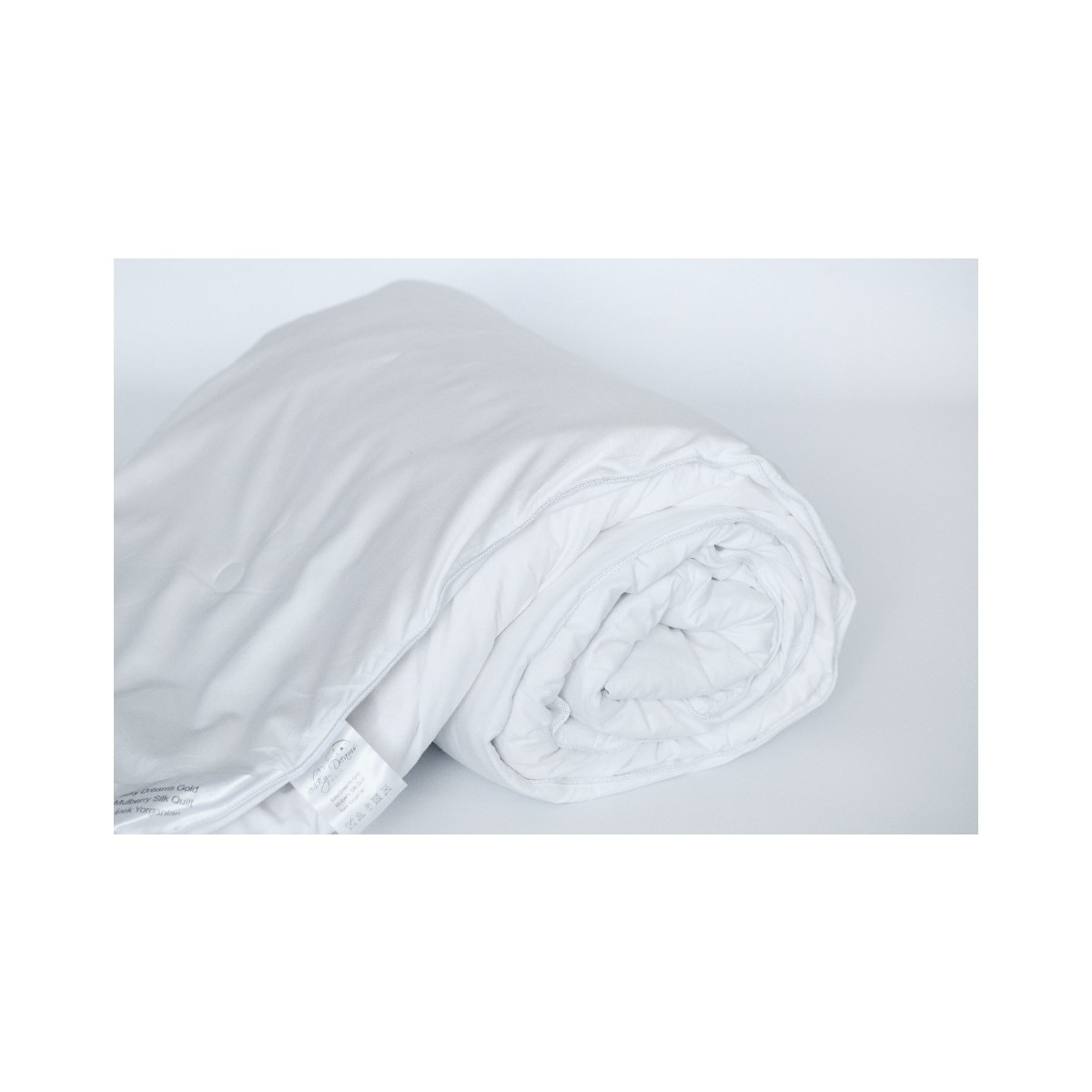 110000213805673.jpg Silky Dreams Gold Çift Kişilik Uyku Seti (Yorgan+2 İpek Yastık) - Görsel 1