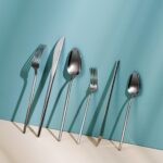 Karaca Vibe Elegance 84 Parça 12 Kişilik Çatal Kaşık Bıçak Takımı Kutulu