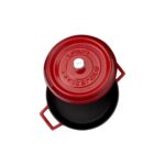 Lava Trendy Yayvan Tencere 24 cm Kırmızı - Görsel 2