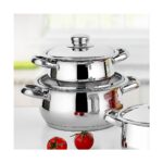 Gülsan Çakır 6 Parça Güveç Set Çelik Kapaklı - Görsel 2