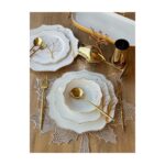 Rossev Purbone Yemek Takımı Arbol Bird 24 Parça 6 Kişilik