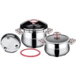 Oms Collection 5029 5-7lt Düdüklü ve Tencere Seti