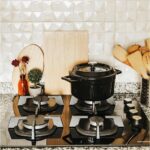 Lava Döküm Sekizli Tencere Tava Seti Trendy Siyah - Görsel 3