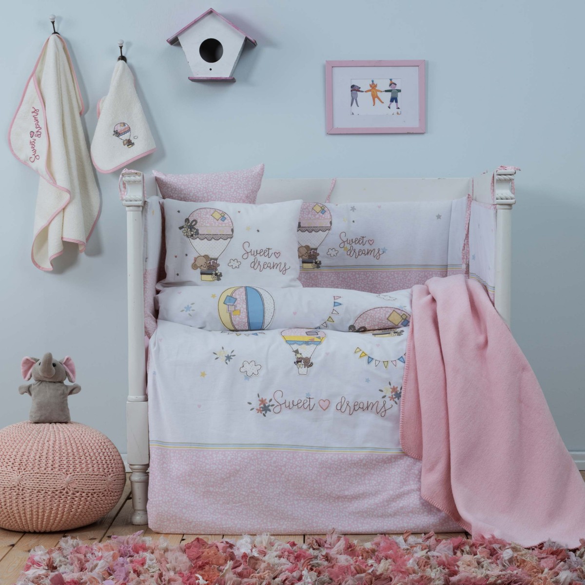 110000233362125.jpg Karaca Home Sweat Dreams %100 Pamuk 13 Parça Bebek Seti - Görsel 1