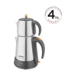 Arzum AR3004 Çaycı Klasik Çay Makinesi - İnox - 1,8 lt - Görsel 2