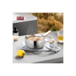 Shinee 18CM Kalınlaştırılmış Yapışmaz Tava - Gümüş (Yurt Dışından) - Görsel 3