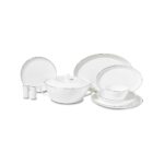 Korkmaz 8264 Lınes Collectıon 12 Kişilik 58 Parça Yemek Takımı