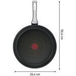Tefal Titanyum 6X UnlimitedOne 32 Cm İndüksiyon Tabanlı Tava - 2100116322 - Görsel 5