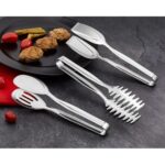 Brondoff 3 Parça Çelik Servis Maşa Seti - Görsel 3