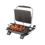 DÖKÜMİX Dökümix Plus Organik Demir Döküm Izgara & Tost Makinası Siyah Izgara Aparatlı&fırçalı - Görsel 3