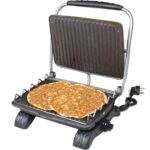 DÖKÜMİX Dökümix Plus Organik Demir Döküm Izgara & Tost Makinası Siyah Izgara Aparatlı&fırçalı - Görsel 5