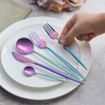 Karaca Orion Rainbow 30 Parça 6 Kişilik Çatal Kaşık Bıçak Seti - Görsel 3