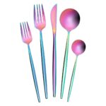 Karaca Orion Rainbow 30 Parça 6 Kişilik Çatal Kaşık Bıçak Seti - Görsel 4