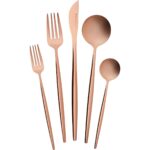 Karaca Orion Rosegold 30 Parça 6 Kişilik Çatal Kaşık Bıçak Seti - Görsel 4