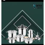 İnter Çelik Inter Çelik 18 Parça Sahra Tencere Seti