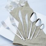 Karaca New Everest 84 Parça 12 Kişilik Elegance Kutulu Çatal Kaşık Bıçak Takımı