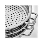 Karaca Derin Tencere 28 cm Paslanmaz Çelik Kaplama Ergonomik Sap ve Kolay Temizlik Özelliği - Görsel 3