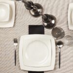 Karaca Square Bone Royal Lace 24 Parça 6 Kişilik Yemek Takımı - Görsel 4