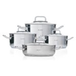 Acar Karat Merkür 8 Parça Çelik Tencere Seti - Görsel 2