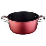 Leggno MDY2828DT20RD Master Daily 20 cm Tencere Metalik Kırmızı - Görsel 3