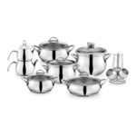 Schafer Alia Çelik Çeyiz Seti 18 Parça