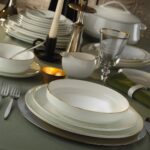 Evaliza Hanedan Yemek Takımı Gold 60 Parça