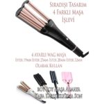 Shibowavy 4 Ayarlı Siyah Wag Maşa (19/25/28/32MM Yeni Versiyon)  Küçük-Orta-Iri Dalgalar Aynı Maşada - Görsel 2