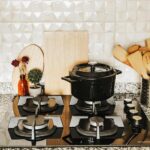 Lava Döküm Yuvarlak Tencere. Trendy ÇAP(Ø)24CM.  - Siyah - Görsel 4