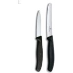 Victorinox Siyah 2'li Testere ve Soyma Bıçak Seti Novaev Özel