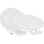 Karaca Swan 22 Parça 6 Kişilik Porselen Yemek Takımı