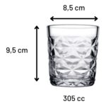 Paşabahçe 520542 Estrella Su Bardağı 305CC - 4 Adet - Görsel 2