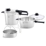 Fissler Vitavit Premium Mat 6+3,5 Litre Düdüklü Tencere Set