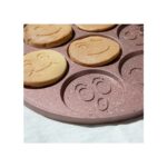 Nehir 27 cm Alüminyum Döküm Krep Tavası – Isıyı Eşit Yayan, Rose Gold-Beyaz Düz Desenli Tek Parça Tasarım - Görsel 2