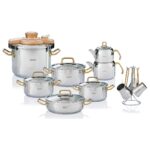 Acar Karat Neptün 18 Parça Çelik Çeyiz Seti - Görsel 2