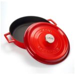 Lava Döküm Trendy Sığ Yayvan Tencere 28 cm