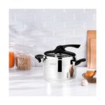 Nehir Silver Trend Paslanmaz Çelik 6 Litre Düdüklü Tencere