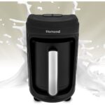 Homend Pottoman Milk in 1873H Sütlü Türk Kahve Makinesi Siyah Metal