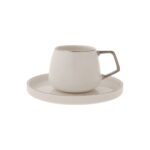 Karaca Saturn Platin 6 Kişilik Kahve Fincanı Takımı 100 ml - Görsel 4