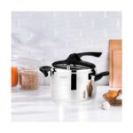 Nehir Silver Trend 8 Litre Klasik Düdüklü Tencere Siyah