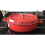 Lava Çok Amaçlı Yayvan Tencere Kırmızı LVYST28K2 28 cm. - Görsel 2