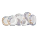 Korkmaz Porselen Yemek Takımı 55 Parça 12 Kişilik A8865