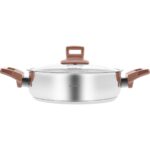 Karaca Senna Çelik Karnıyarık Tencere Rose 26 cm 3.4 Litre