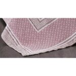 Finezza Pandora Jakar Nakışlı Pamuk Nevresimli Bordo Gelin Seti 9 Parça - 1198 - Görsel 2