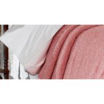 Finezza Pandora Jakar Nakışlı Pamuk Nevresimli Kırmızı Gelin Seti 9 Parça - 1199 - Görsel 3