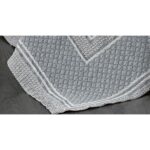 Finezza Pandora Jakar Nakışlı Pamuk Nevresimli Lavanta Gelin Seti 9 Parça - 1200 - Görsel 2