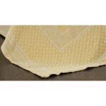 Finezza Pandora Jakar Nakışlı Pamuk Nevresimli Sarı Gelin Seti 9 Parça - 1201 - Görsel 2