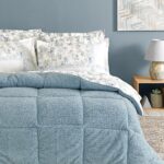 Puffy Leora Çift Kişilik Threefy Uyku Seti - Indigo