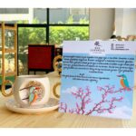 BSK Ceramics Handmade Yalıçapkını Kahve Fincanı Seramik El Yapımı - Görsel 5