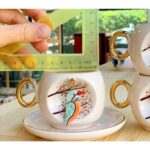 BSK Ceramics Handmade Yalıçapkını Kahve Fincanı Seramik El Yapımı - Görsel 4